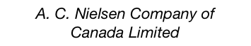 A. C. Nielsen Company of 
Canada Limited
